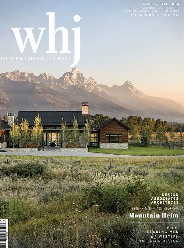 Delano Studio Architects Magazine Cover Western Home Journal 2023